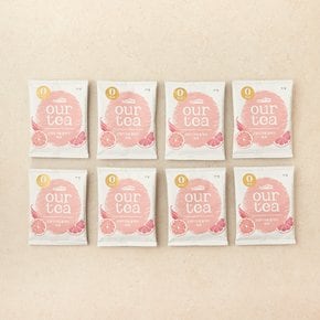 로스티크 아워티 오렌지 자몽 블랙티 제로 8개입