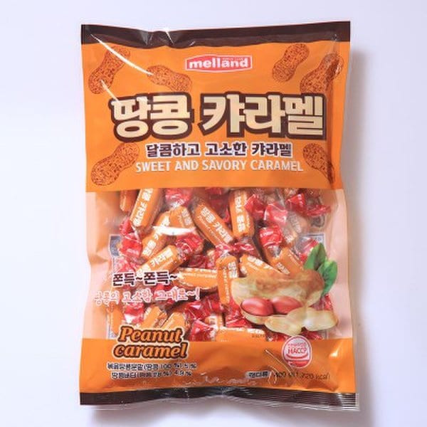 확대된 대표 땅콩카라멜 (400g) 화이트데이 사탕 캔디 간식 선물