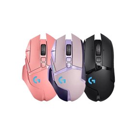 Logitech G502 무선 게이밍 마우스 2모드 연결  경량화 디자인 RGB램프