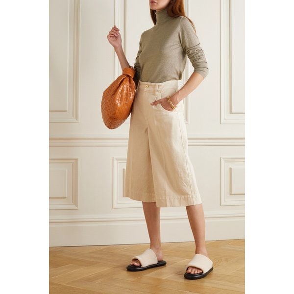 브루넬로쿠치넬리 메탈릭 캐시미어 블렌드 터틀넥 스웨터 13452677153288158