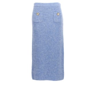 셀프포트레이트 [SELF PORTRAIT] Long skirt AW24075SKBLBLUE 2809856