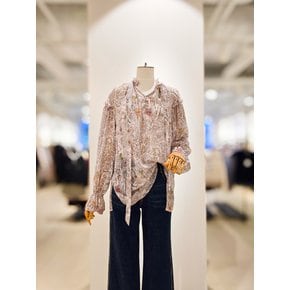 [파주점] [더아이잗컬렉션]퍼퓸 플라워 프릴 블라우스 CR3A0BL841