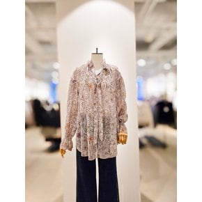 [파주점] [더아이잗컬렉션]퍼퓸 플라워 프릴 블라우스 CR3A0BL841