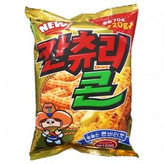  해태 칸츄리콘 콘버터맛 70gx16개 무료배송