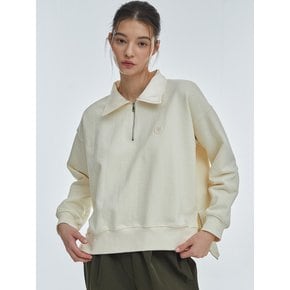 Pk Zip-up sweatshirt [Ivory]