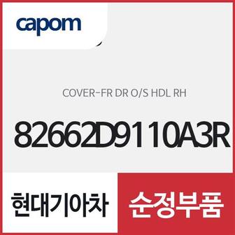 현대모비스 앞문 외캐치 캡(외부 도어캐치 핸들커버),조수석쪽 (82662D9110A3R) 스포티지