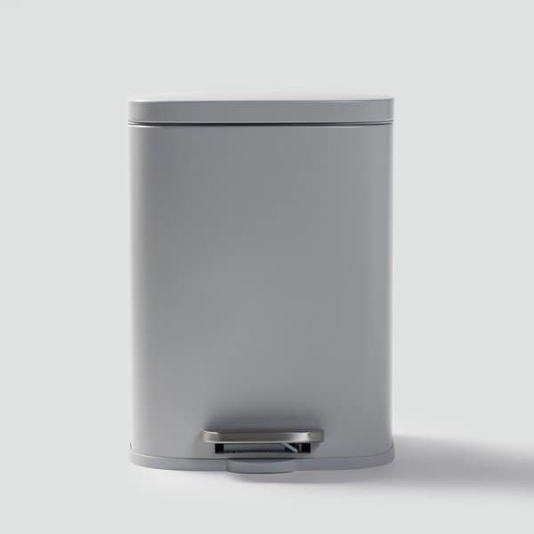 무소음 페달 휴지통 12L 그레이 J73N902053400