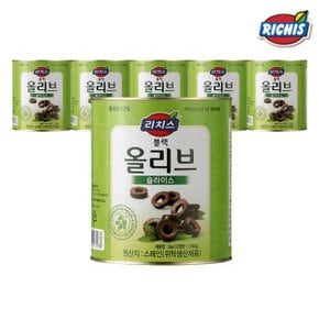 리치스 블랙 올리브 슬라이스 3kg x 6개