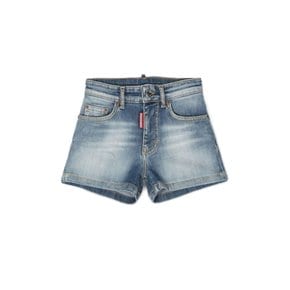 [해외배송] 23 S/S 디스퀘어드2 데님 쇼츠 (KIDS 상품) DQ0787K_D0A2KDQ01 B0040202136