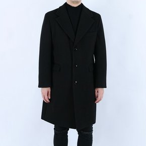 롤프 남성 남자 기모 울 캐시미어 기본 싱글 롱코트 겨울 coat 3버튼 wool