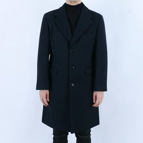 롤프 남성 남자 기모 울 캐시미어 기본 싱글 롱코트 겨울 coat 3버튼 wool