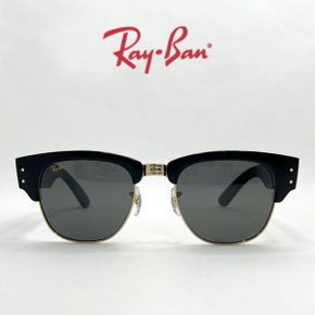 [RAY BAN] 레이밴 RB0316S 6826J5 53 레이밴 메가 클럽마스터 선글라스