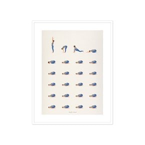 그림액자  Yoga / 지젤 데켈