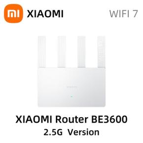 공유기 2024 샤오미 라우터 BE3600 WiFi7 2.4/5GHz 듀안 밴드 160Mhz 3570Mbps 메쉬 네트워킹 게임 가속 2