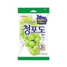  롯데 청포도 캔디323g X6개