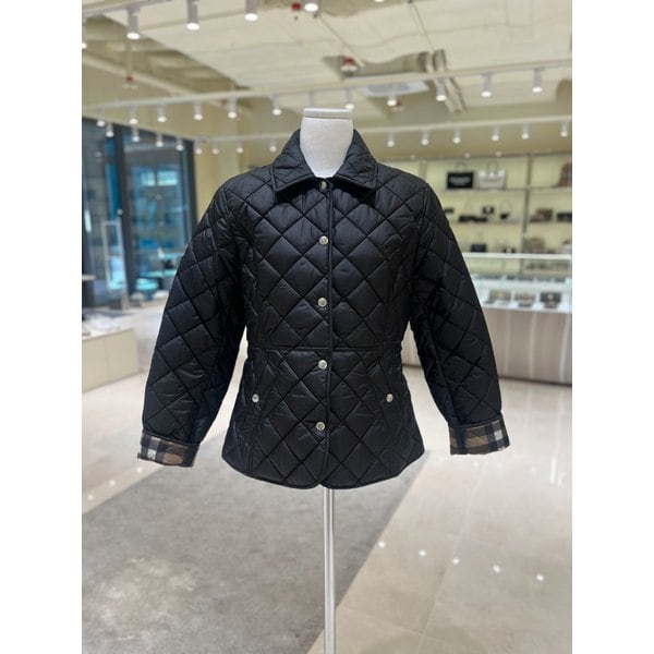 [부산점] 여성 코손 퀼팅 자켓 블랙 8111459