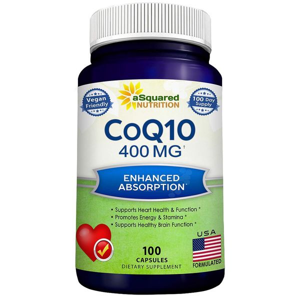 aSquared 어스퀘어드 코큐텐 CoQ10 400mg 100캡슐