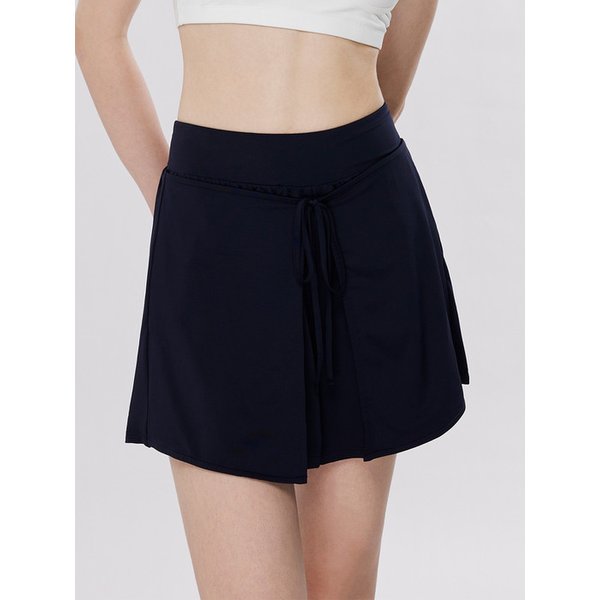 딥네이비 레이어드 랩 쇼츠