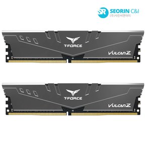 [서린공식] 팀그룹 T-Force DDR4-3600 CL18 Vulcan Z Gray 패키지 서린 (16GB(8Gx2))