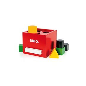 BRIO 모양 맞추기 상자 빨강 30148