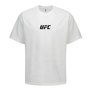 UFC 메쉬+ 릴렉스핏 반팔 티셔츠 화이트 U4SSV2313WH