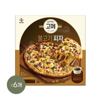  고메 클래식 불고기 피자 405g x6개