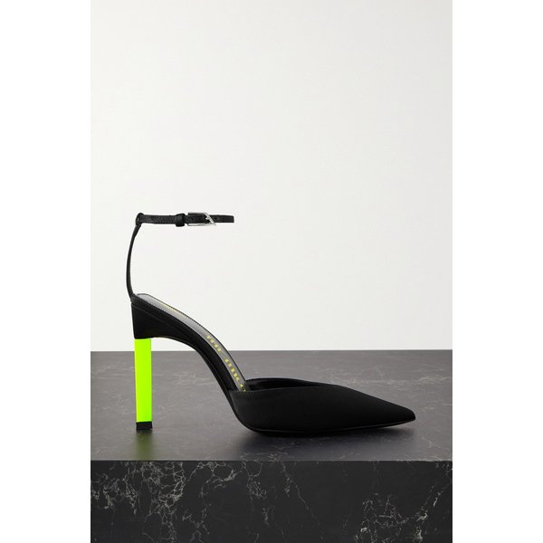 페린 새틴 펌프스 블랙 1647597287194461