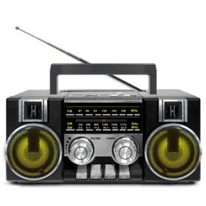 휴대용 블루투스 스피커 CRF-55B 효도라디오 MP3 (골드/블랙 택1)