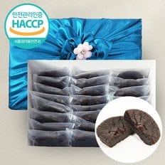 [HACCP]프리미엄 수제 초코퐁떡 선물세트(24봉,보자기포장)