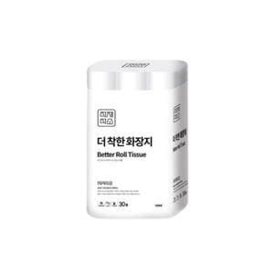 더 착한 화장지 무형광 3겹 30M 30롤 (S16349774)
