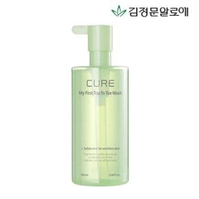 [김정문알로에] 큐어 마이 퍼스트 탑투토 워시 500ml