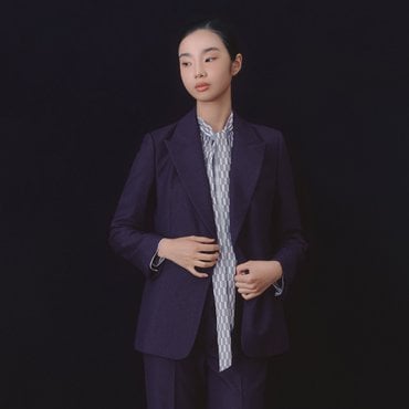 린 보르빅 패턴 블라우스 LCBLOK0200