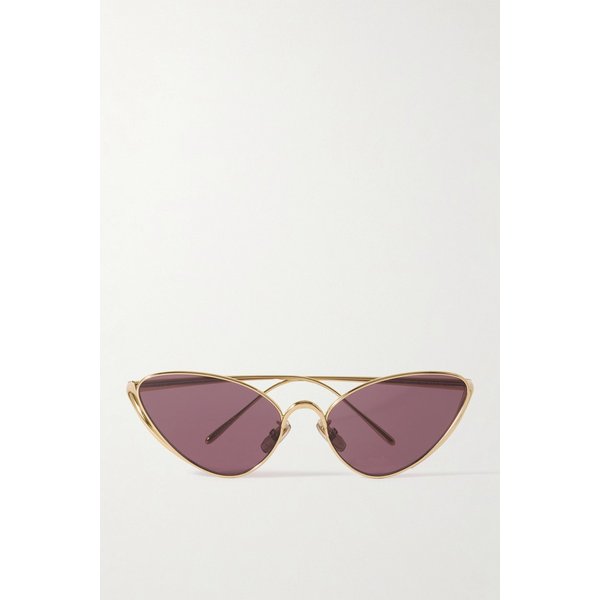 캣아이 골드톤 선글라스 46376663162984051