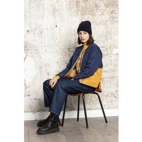 MILIO - Tricolor padded Jacket_NAVY_ LNVA2PD01W470NAVY