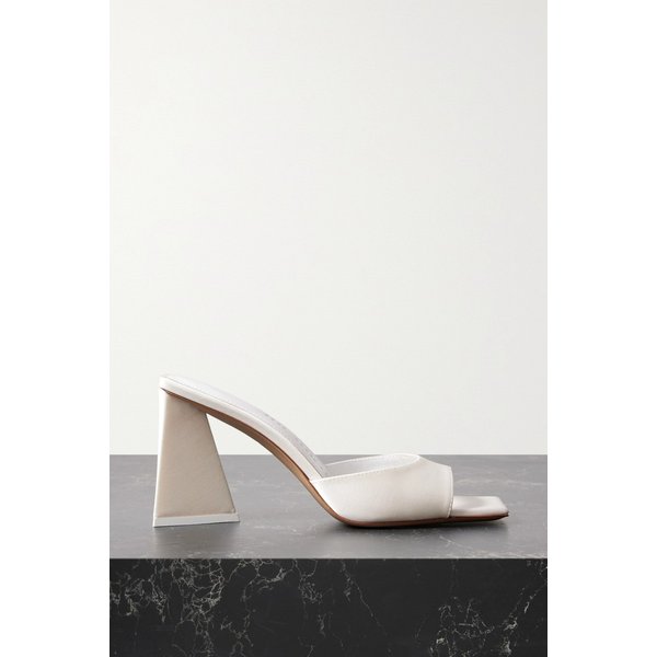 데본 새틴 뮬 화이트 1647597326294874