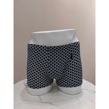 비너스 신축성있는 나일론 스판 마름모나염 드로즈 사각팬티2매입 세트 VMPQ712TSET