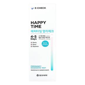 얼리체크 임테기 동아 해피타임 얼리체크X1박스