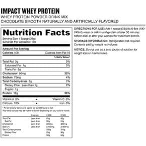 Myprotein 내 단백질 Impact 유장 단백질 천연 초콜릿 2.5kg 2.5kg