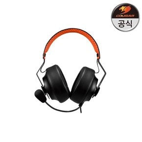 PHONTUM S 유선 게이밍 헤드셋 블랙