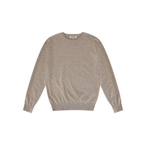 Essential Crew neck Knit (Oatmeal)