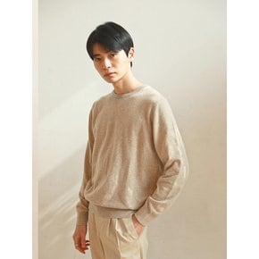 Essential Crew neck Knit (Oatmeal)