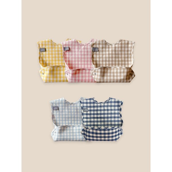 똑딱 감성체크 방수턱받이