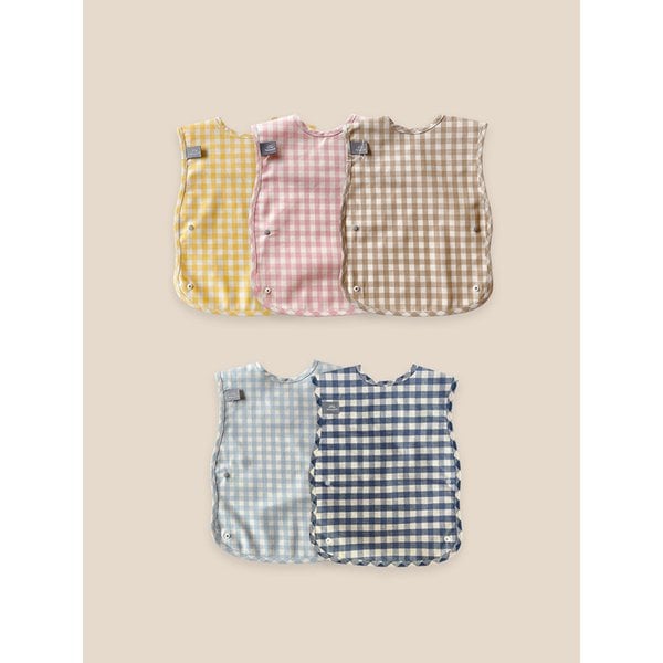 똑딱 감성체크 방수턱받이