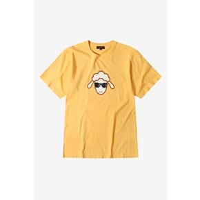 Tasni - Sheep Glasses Tee-Shirt_Yellow_LPTA0TS92U (남여공용)