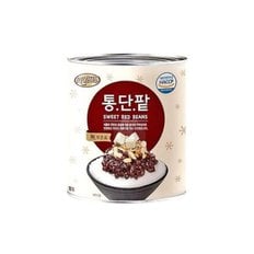  [JHQSRVGG_52EF]빙수 통단팥 팥통조림 팥빙수 카페재료 3Kg