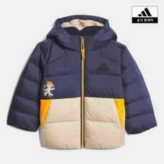 아디다스키즈 (A085~A100) 스포츠웨어 컬러블록 다운 재킷 2종택1 (JJ5029,JJ5013)