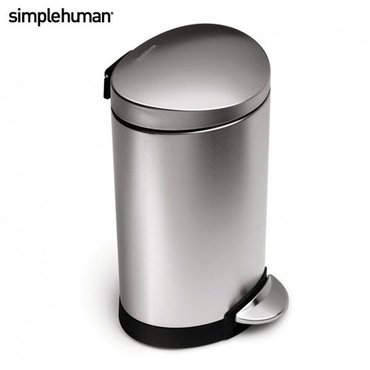 포커시스 [Simplehuman]심플휴먼 디럭스 타원 휴지통 6L // SPH-CW1834