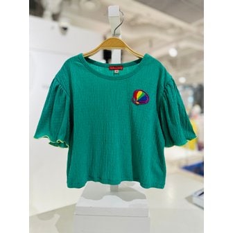 매직에디션 [파주점] [오그오그오그] 주름지 그린 저지 탑 OG42-BL001GN