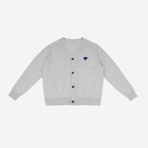 아더에러 트윈 하트 로고 가디건 오트밀 Ader Error Twin Heart Logo Cardigan Oatmeal