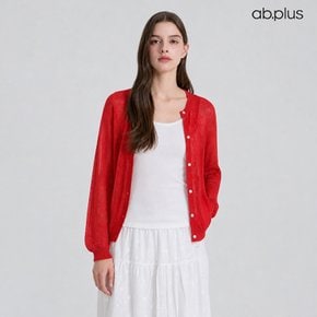 [ab.plus] 라운드 썸머 니트 가디건 (LSA3MY32A)